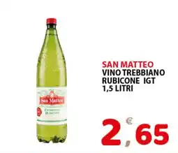 Il Centro Superstore San Matteo Vino Trebbiano Rubicone IGT offerta