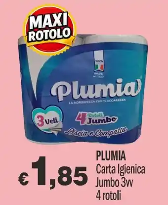 Plumia Carta Igienica Jumbo 3w