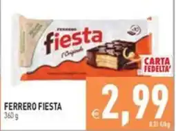 Pim Supermercati Ferrero Fiesta offerta