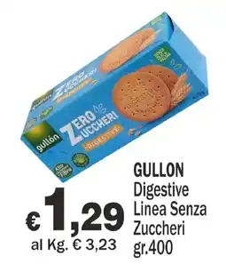 Primo Prezzo Gullon Digestive Linea Senza Zuccheri offerta