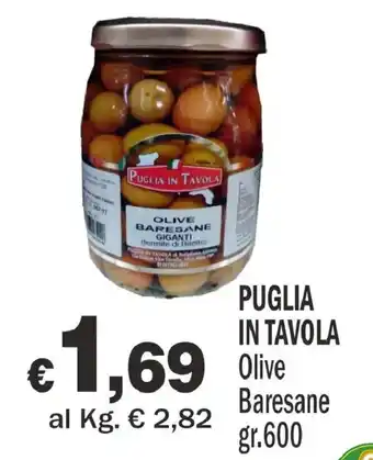 Olive Baresane Puglia in Tavola
