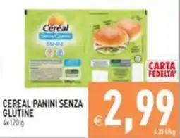 Pim Supermercati Cereal Panini Senza Glutine offerta