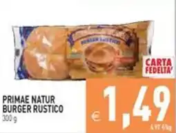 Pim Supermercati Primae Natur burger rustico offerta