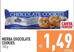 Pim Supermercati Merba chocolate cookies offerta