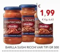 Diper Barilla sughi ricchi vari tipi offerta