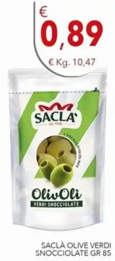 Diper Saclà olive verdi snocciolate offerta