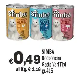 Primo Prezzo Simba Bocconcini Gatto offerta