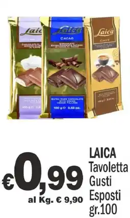 Primo Prezzo Laica Tavoletta Gusti offerta