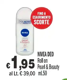 Primo Prezzo NIVEA DEO Roll on Pearl & Beauty offerta