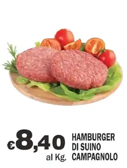 Primo Prezzo Hamburger di suino campagnolo offerta