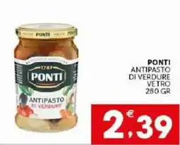 Sisa Ponti antipasto di verdure offerta