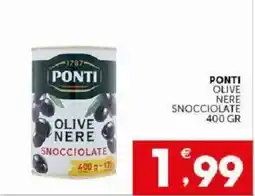 Sisa Ponti olive nere snocciolate offerta