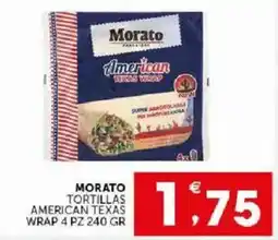 Sisa Morato tortillas american texas wrap offerta