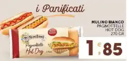 Sisa Mulino Bianco Pagnottelle Hot Dog offerta