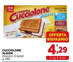Gran mercato Cucciolone Algida classico offerta