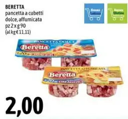 Madis Pancetta a cubetti Beretta offerta