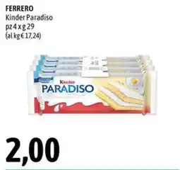 Madis Kinder Paradiso offerta