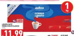Pim Supermercati Lavazza Caffè Crema e Gusto Classico offerta