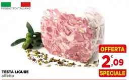 Gran mercato Testa ligure offerta