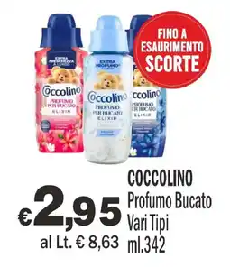 Primo Prezzo Coccolino Profumo Bucato offerta