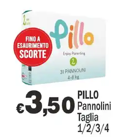 Primo Prezzo Pillo Pannolini offerta