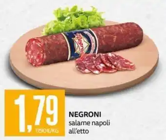 Negroni salame napoli