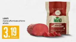 PRO7 Supermercati Lenti manzo affumicato al forno offerta