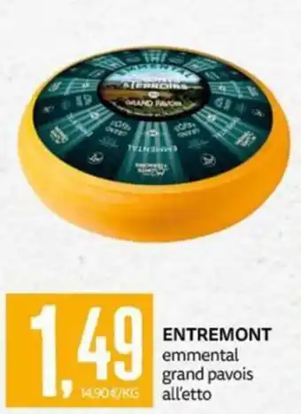 Entremont emmental grand pavois all'etto
