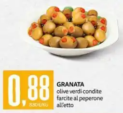 PRO7 Supermercati Granata olive verdi condite offerta