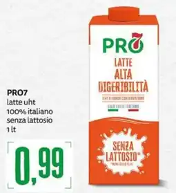 PRO7 Supermercati PRO7 latte uht senza lattosio offerta