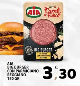 Il Centro Superstore AIA Big Burger con Parmigiano Reggiano offerta