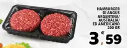 Il Centro Superstore Hamburger di angus argentina/australia/ed americano offerta