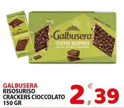 Il Centro Superstore Galbusera crackers cioccolato offerta