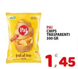 Il Centro Superstore Pai patatine trasparenti offerta