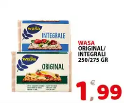 Il Centro Superstore Wasa integrali / original offerta