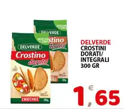Il Centro Superstore Delverde crostini dorati offerta