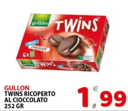 Il Centro Superstore Gullón Twins ricoperto al cioccolato offerta