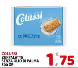 Il Centro Superstore Colussi zuppalatte senza olio di palma offerta
