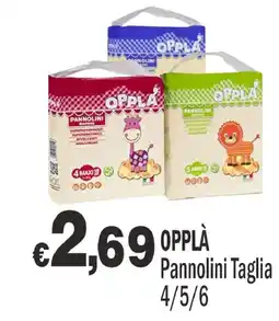 Primo Prezzo Pannolini Opplà offerta