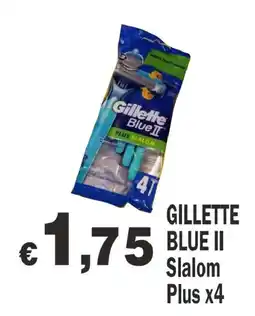 Primo Prezzo Gillette Blue II Slalom Plus offerta