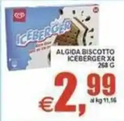 Pewex Algida biscotto Iceberger offerta