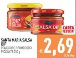 Pim Supermercati Santa Maria salsa dip pomodoro offerta