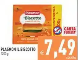 Pim Supermercati Plasmon il biscotto offerta