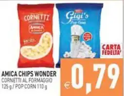 Pim Supermercati Amica chips wonder cornetti al formaggio offerta