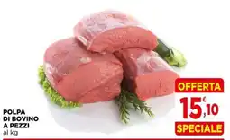Gran mercato Polpa di bovino a pezzi offerta