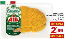 Gran mercato Spinacine gran croccanti AIA offerta
