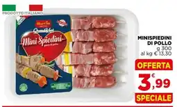 Gran mercato Mini Spiedini petto di pollo offerta