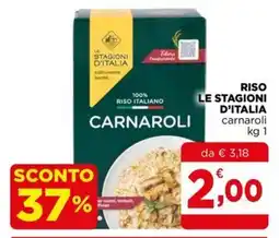 Gran mercato Riso Le Stagioni d'Italia carnaroli offerta