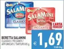 Pim Supermercati Beretta Salamini offerta