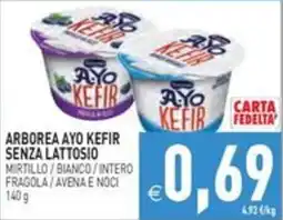 Pim Supermercati Arborea Ayo Kefir senza lattosio offerta